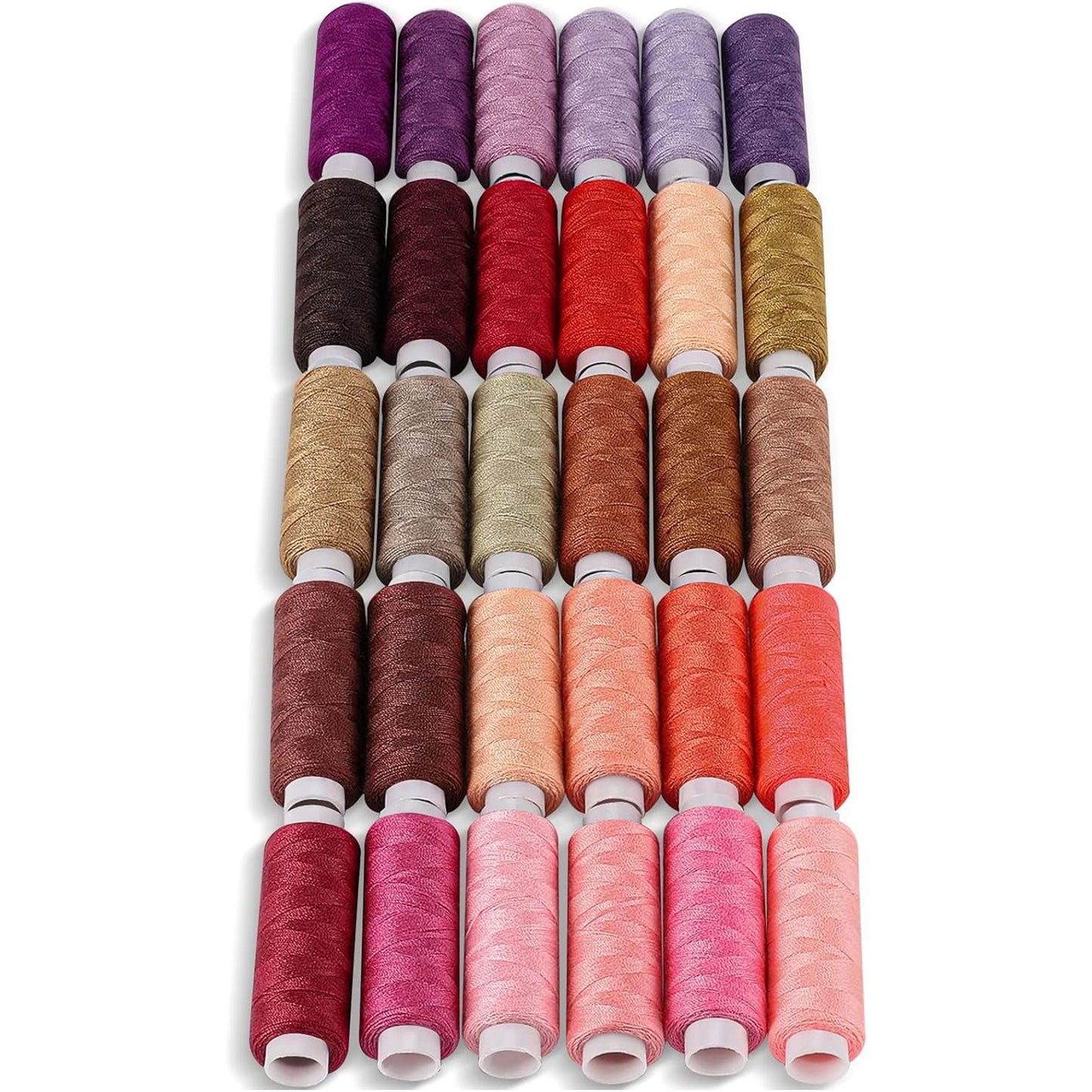 CiaraQ Sewing Threads Kits, 60 Colors Polyester 250 Yards Per Spools for Hand Sewing & Embroidery