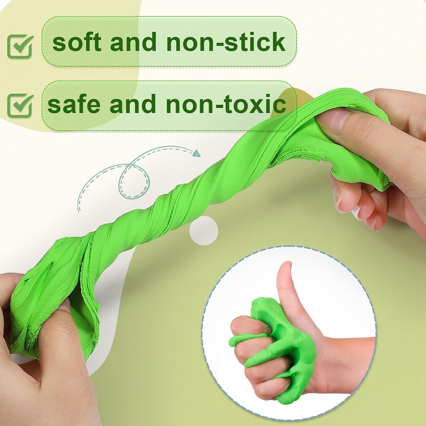 CiaraQ Air Dry Clay 100 Colors, DIY Model Magic Clay, with Sculpting Tools, Soft and Non-Sticky, Gift for Boys Girls Age 3+ Years Old